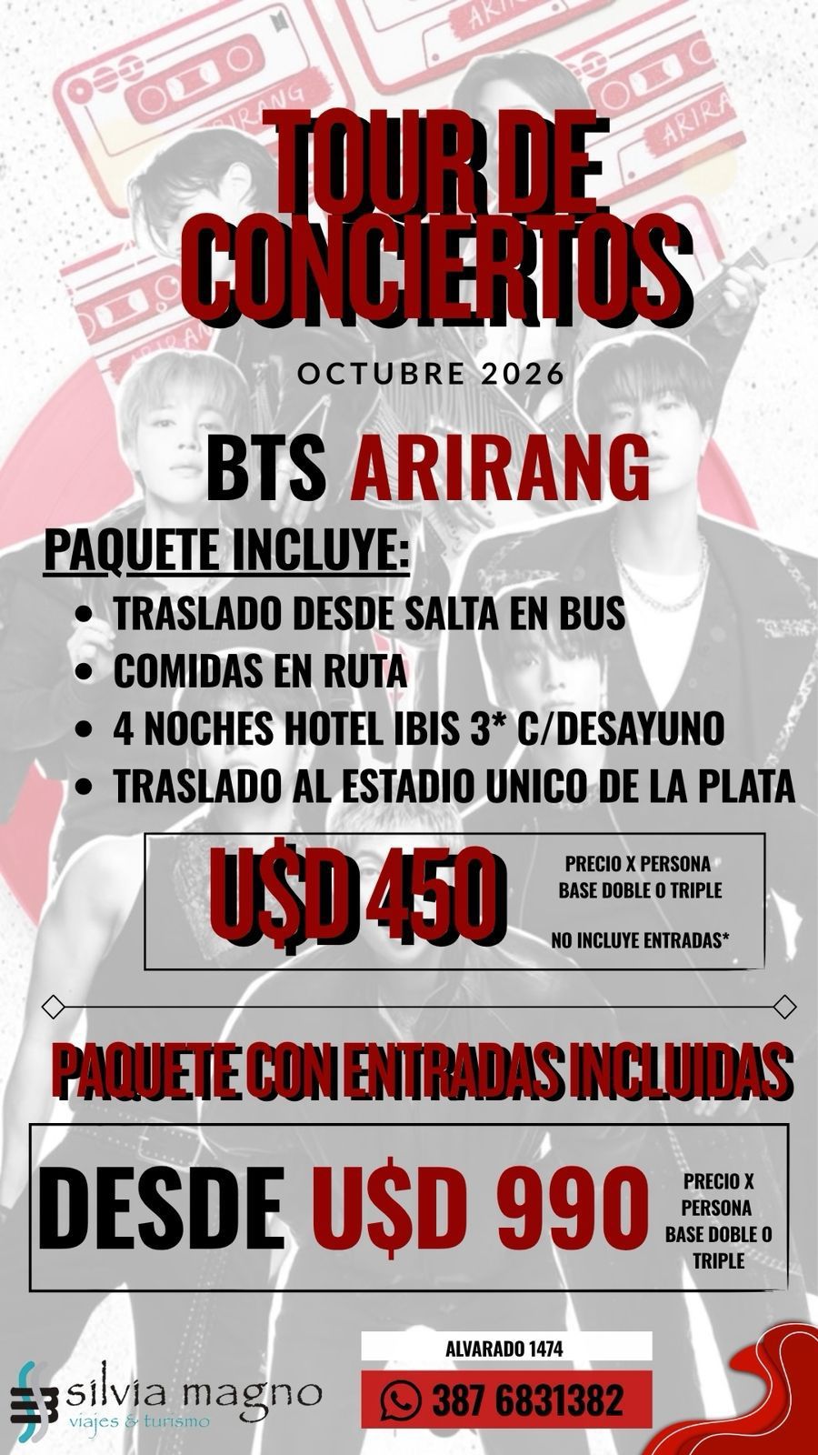 BTS EN CONCIERTO 2026